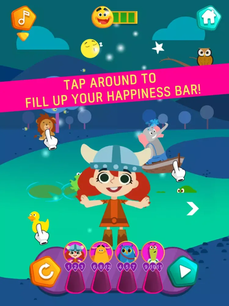 KinToons - Nursery Rhyme DJ iPad  Screenshots